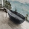 Ванна прозрачная Vincea 170х75 черный VBT-6T01B - 1