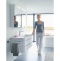 Тумба для комплекта Duravit Happy D.2 80, подвесная, белая глянцевая H2636502222 - 1