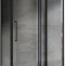 Душевой уголок Abber Schwarzer Diamant 120x60 профиль черный стекло прозрачное AG30120BH-S60B-S60B - 0