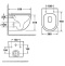Унитаз Owl 1975 Eld Cirkel-H TOWLT190101 подвесной с сиденьем Микролифт - 1