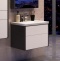 Тумба для комплекта Roca Ronda 60 белый глянец, антрацит ZRU9302963 - 0