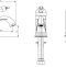 Смеситель для раковины Boheme Tradizionale хром  261 - 1