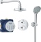 Душевой комплект Grohe Grohtherm 34735000 С ВНУТРЕННЕЙ ЧАСТЬЮ, с термостатом - 0