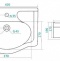 Мебельная раковина Santek Селигер 60 1.WH11.0.268 - 3