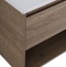 Тумба с раковиной  BelBagno Kraft 80 темное дерево - 6