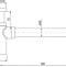 Бутылочный сифон для умывальника, черный матовый, Optima Home, IDDIS, OPTBL00i84 - 3