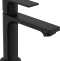 Смеситель для раковины Hansgrohe Rebris E с донным клапаном черный матовый 72589670 - 0