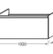 Тумба под раковину Jacob Delafon Odeon Up 102 см  EB883-N18 - 3