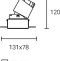 Встраиваемый светильник Fiberli 302T75 12130205 - 3