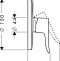 Смеситель Hansgrohe Metris 31685000 для душа - 2