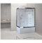 Душевая кабина Royal Bath BP 100х80 R профиль хром стекло прозрачное с гидромассажем RB8100BP2-T-CH-R - 1