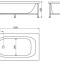 Акриловая ванна BelBagno BB101-130-70 - 3
