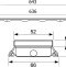 Решетка TECE TECEdrainline 6 007 92 70 см черная 600792 - 3