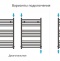 Полотенцесушитель водяной ДР АРКУС 800х500 (Без покрытия) 00-0251-8050 - 3