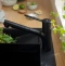 Смеситель для кухни Hansgrohe Zesis M33 с вытяжным душем черный матовый 74800670 - 4