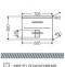 Тумба под раковину подвесная Санта Виктория 70 белый 700125N - 3