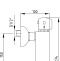 Термостат E.C.A. Thermostatic 102102341EX для душа - 1