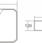 Рукомойник BelBagno BB1387 накладной - 2