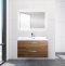 Тумба с раковиной BelBagno Aurora 90 rovere tabacco - 3