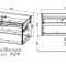 Тумба под раковину Vincea Chiara Mesa 100 серо-коричневая VMC-2MS100TB - 2
