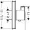 Термостат Hansgrohe ShowerSelect Highfow 15760000 для душа - 3