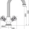 Смеситель Cezares Olimp LS2 01 M для раковины OLIMP-LS2-01-M - 2