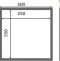 Люк настенный Люкер AL-KR 60x30 - 9