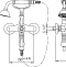 Смеситель для ванны Cezares MARGOT хром  MARGOT-VDPS2-01-M - 1