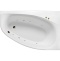 Акриловая ванна Excellent Kameleon 170x110 белая бронза правая с гидромассажем WAEX.KMP17.SOFT.BR - 0