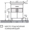 Тумба под раковину напольная Санта Дублин 60 белый 223003 - 5