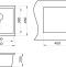 Мойка кухонная Paulmark Brilon 45 бежевый матовый PM104546-BE - 2