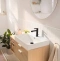 Смеситель для раковины Hansgrohe Rebris S черный матовый 72588670 - 2