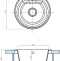 Мойка кухонная AQUATON Мида песочная 1A712732MD220 - 2