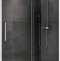 Душевая дверь ABBER Schwarzer Diamant 140 профиль хром  AG30140H - 0