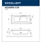 Ванна акриловая Excellent Aquaria Lux Smart 180х80 с гидромассажем белый - золото WAEX.AQU18.SMART.GL - 8