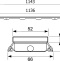 Решетка TECE TECEdrainline 6 012 91 120 см белая 601291 - 4