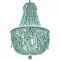 Подвесная люстра Imperiumloft Chanteuse Chandelier Turquoise 40.1993-1 - 0