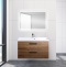 Тумба с раковиной BelBagno Aurora 90 rovere tabacco - 5