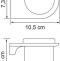 Стакан Wasserkraft Kammel K-8328white - 5