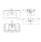 Раковина ASB-Woodline Dreja Гармония 100 белый 23286  - 1
