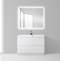Тумба с раковиной BelBagno Marino 90 bianco lucido, напольная - 1