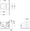 Чаша для подвесного унитаза Duravit Me by Starck белый, без сиденья  2529092000 - 4