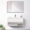 Комплект мебели BelBagno Kraft 90 белый матовый - 0