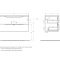 Тумба под раковину BelBagno Marino 100 темное дерево MARINO-H60-1000-2C-SO-RW-P - 7