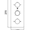 Термостат RGW Shower Panels SP-41-03 для душа 21140541-31 - 2