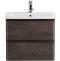 Тумба с раковиной BelBagno Albano 60 темное деревое - 0