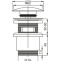 Донный клапан для раковины Cezares CZR-SAT5-01 - 1