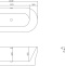 Акриловая ванна BelBagno BB405-1500-800 - 4