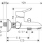 Смеситель для ванны Hansgrohe  хром  31742000 - 1