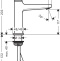 Смеситель Hansgrohe Metropol 32571000 для раковины - 5